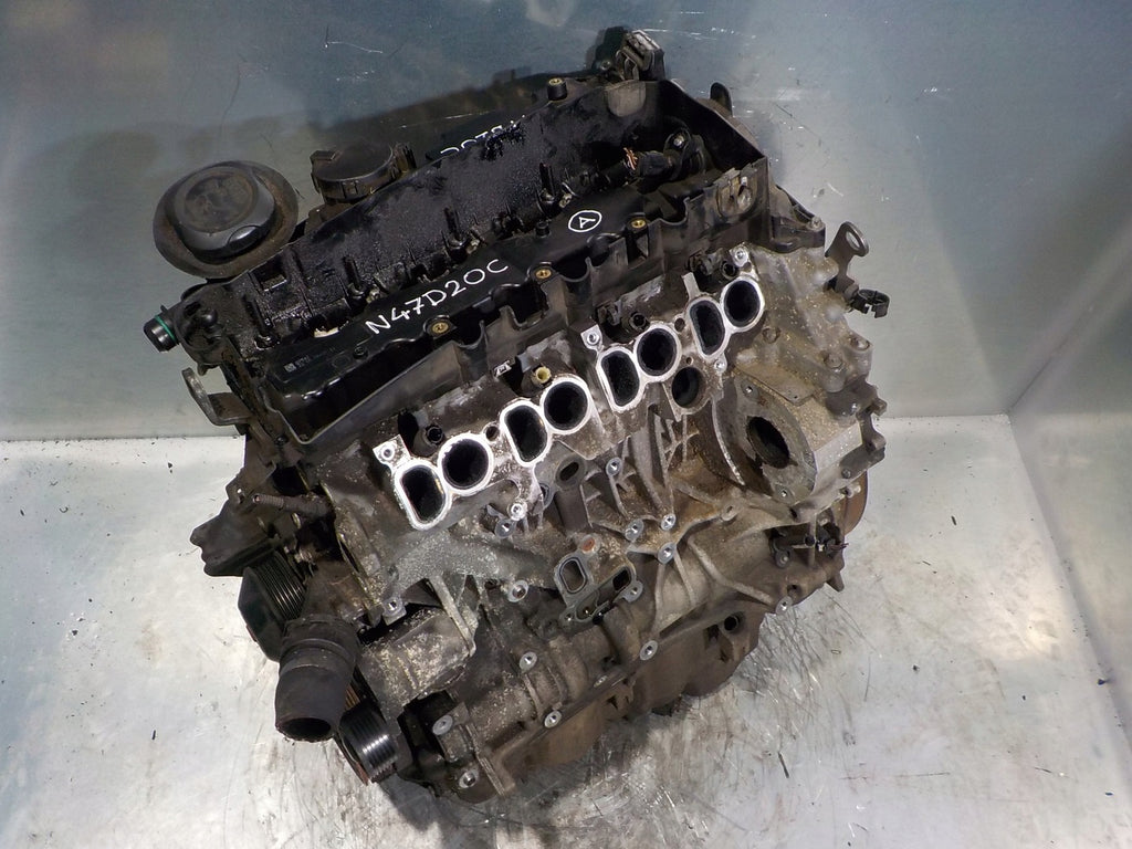 Motor BMW 3 E90 E87 N47D20C 2.0 163PS 2010 Diesel Engine Unkomplett