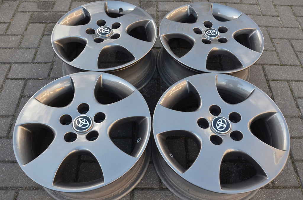 4x Alufelge 16 Zoll 6.5" 5x114.3 40ET Nissan I Z Avensis Verso Rim Wheel FEL5936606702mw