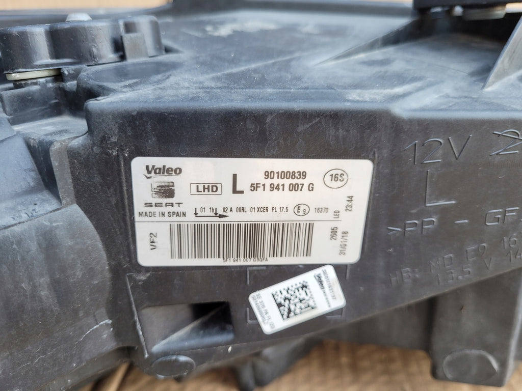 Frontscheinwerfer Seat Leon 5F1941007G Full LED Links Scheinwerfer Headlight