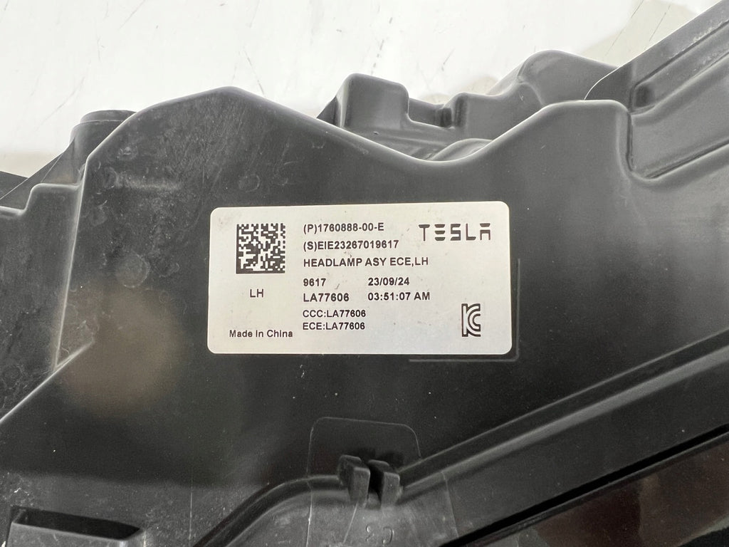 Frontscheinwerfer Tesla 1760888-00-E LED Links Scheinwerfer Headlight