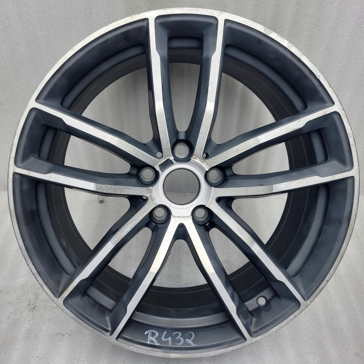1x Alufelge 18 Zoll 8.0" 5x112 30ET Glanz Silber 7855081 BMW 5 G31 G30 Mg FEL4997625995cf