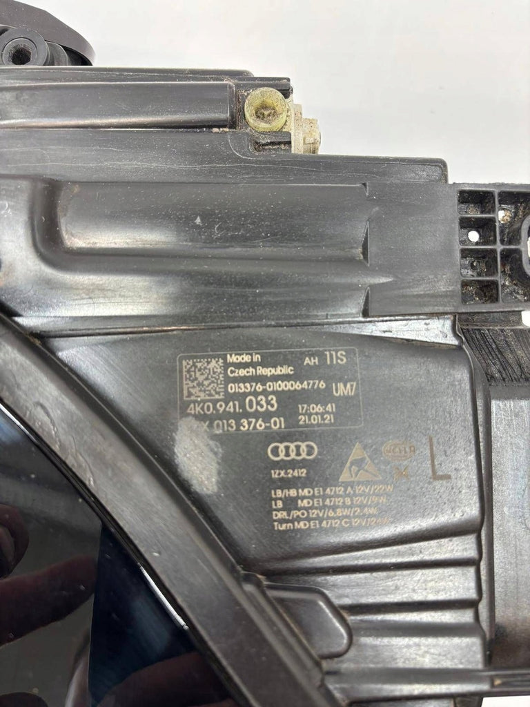 Frontscheinwerfer Audi A6 C8 4K0941033 Links Scheinwerfer Headlight SCH1229436032mi