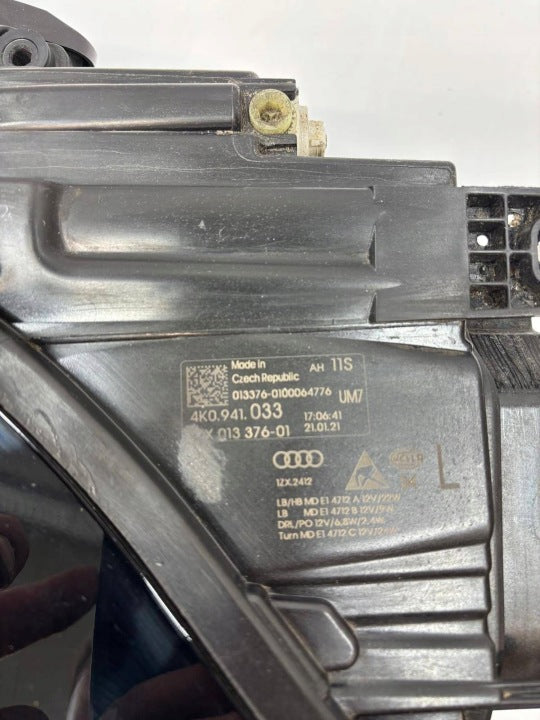 Frontscheinwerfer Audi A6 C8 4K0941033 Links Scheinwerfer Headlight SCH1229436032mi