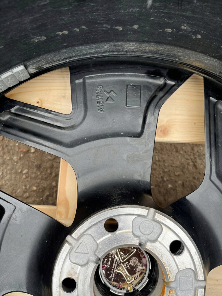 1x Alufelge 19 Zoll 7.0" 5x108 41ET Glanz Schwarz 9834511580 Citroën Ds3 Ds4 FEL2682973486vg