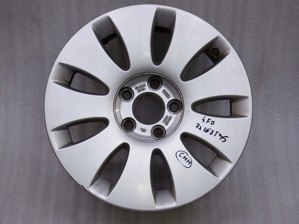 1x Alufelge 16 Zoll 7.0" 5x112 35ET Glanz Silber 4F0601025N Audi A6 C6 Rim Wheel