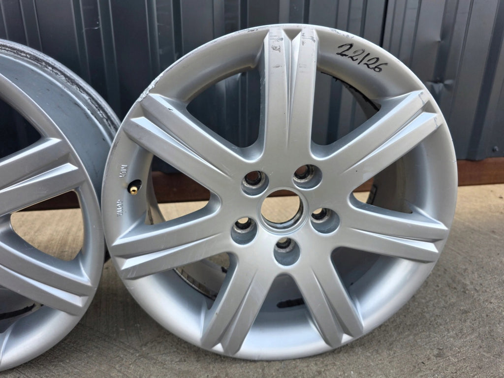4x Alufelge 16 Zoll 7.0" 5x112 42ET Glanz Silber 4F0071496 Audi A6 A4 I FEL2066459021xi
