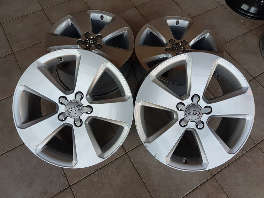 4x Alufelge 17 Zoll 7.5" 5x112 51ET Glanz Silber 8V0601025BK Audi A3 Rim Wheel FEL7070271984rq