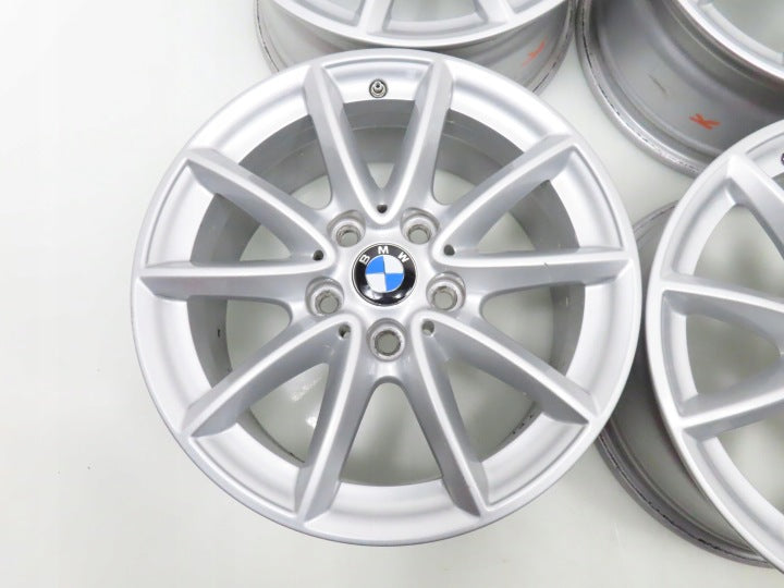 4x Alufelge 16 Zoll 7.0" 5x112 52ET Silber 6855080 BMW F45 1 F40 F46 Rim Wheel FEL2929616793dd