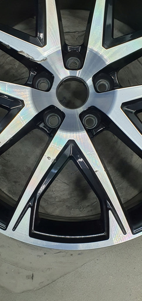 1x Alufelge 19 Zoll 8.0" 5x112 45ET Glanz Schwarz 575601025L Cupra Ateca Kh7 FEL4852381999bc