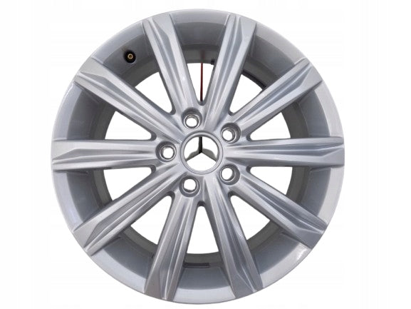 1x Alufelge 17 Zoll 6.5" 5x112 52ET Glanz Silber 5TA601025D VW Tiguan Rim Wheel FEL8129689709rs