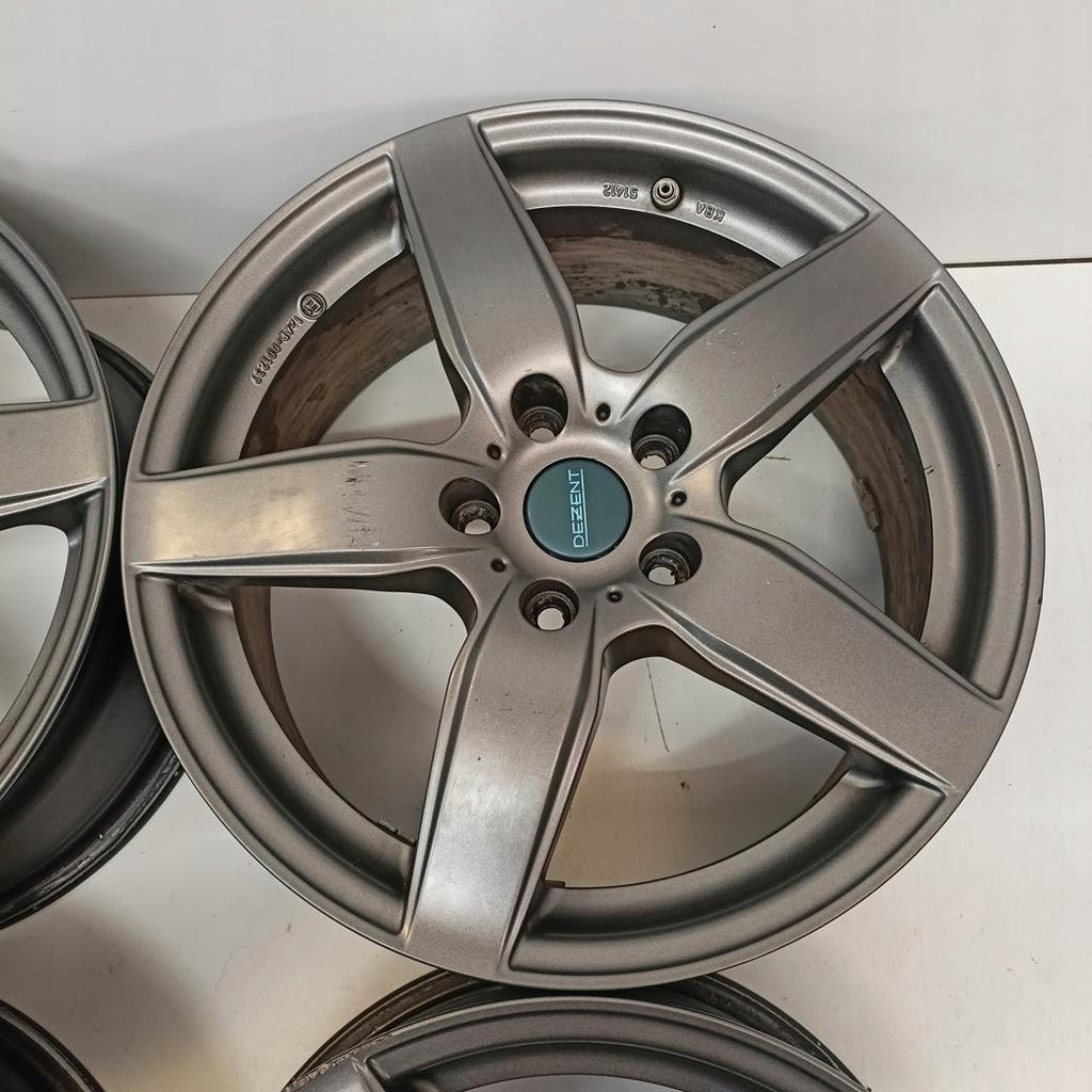 4x Alufelge 17 Zoll 7.5" 5x112 54ET Glanz Grau BMW 2 F45 1 F40 F46 Rim Wheel FEL5525954222fk