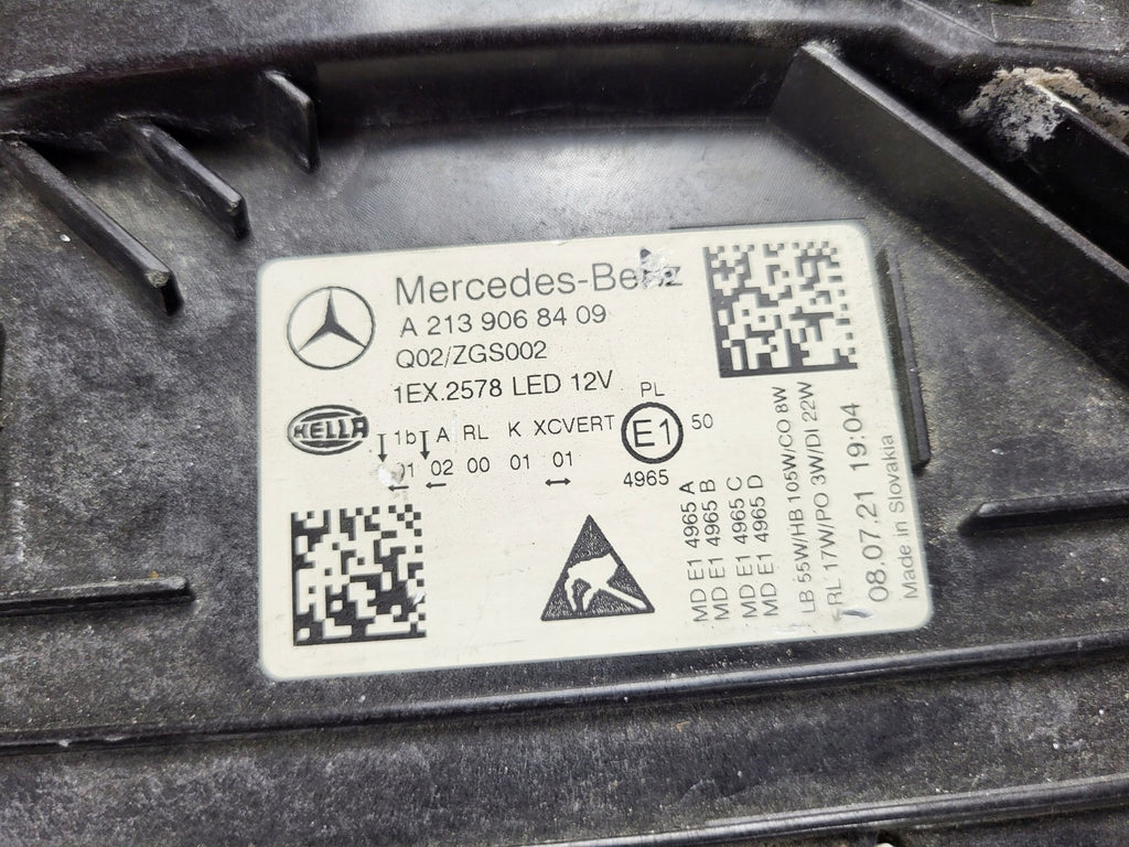 Frontscheinwerfer Mercedes-Benz W213 A2139068409 LED Rechts Headlight SCH5449306562fj