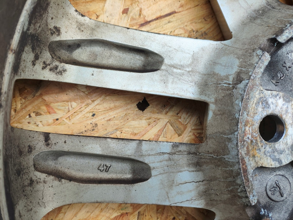 1x Alufelge 17 Zoll 7.0" 5x114.3 47ET Glanz Silber N45701 Nissan Juke Rim Wheel FEL2129730118mo