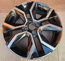 Laden Sie das Bild in den Galerie-Viewer, 1x Alufelge 18 Zoll 6.5" 4x108 26ET Glanz Schwarz 9833485080 Citroën C4 Iii FEL7089800109re