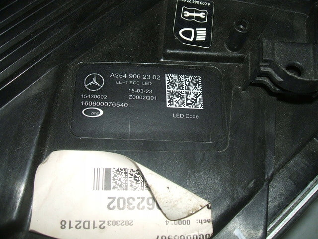 Frontscheinwerfer Mercedes-Benz Glc A2549062302 LED Links Scheinwerfer Headlight SCH5704558469dl