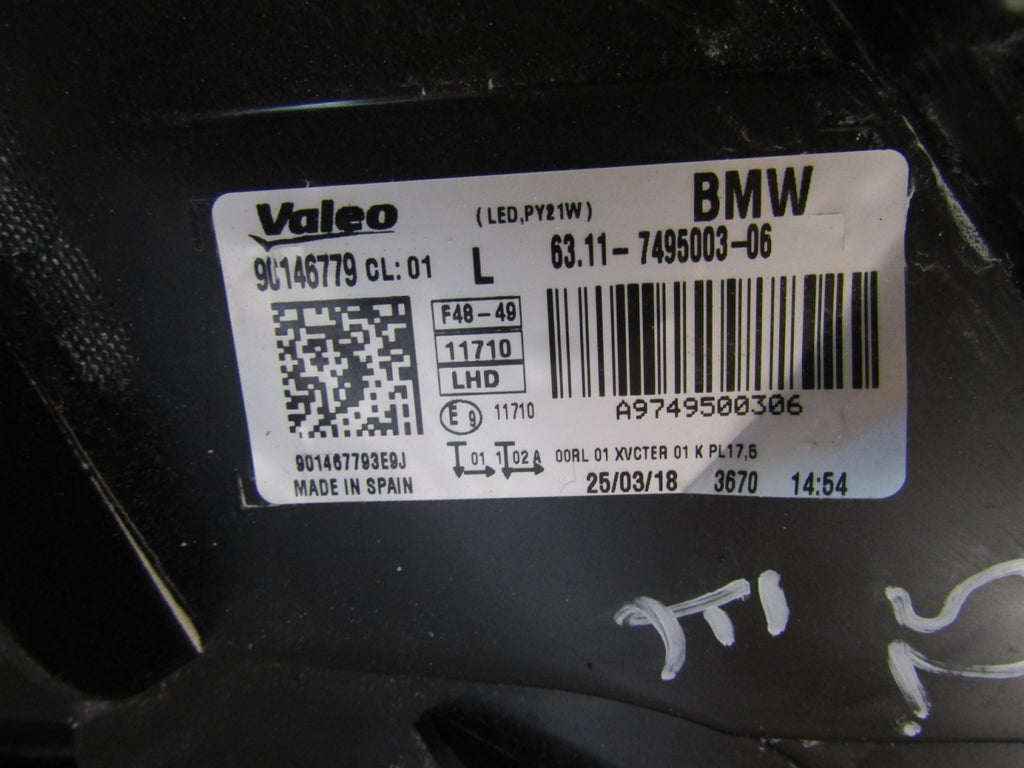 Frontscheinwerfer BMW X1 F48 7495003-06 LED Ein Stück (Rechts oder Links) SCH1362467196pk