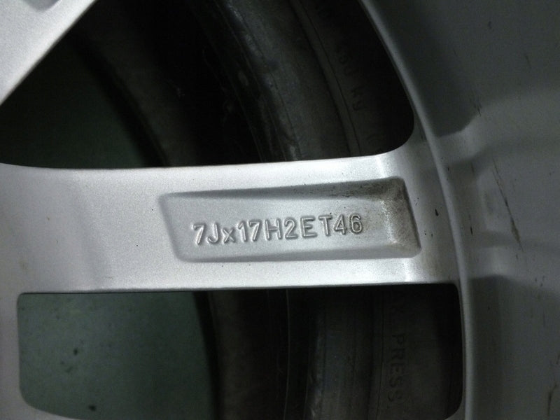 1x Alufelge 17 Zoll 7.0" 5x100 46ET Glanz Silber 6V0601025C Skoda Rim Wheel FEL1329630955pg