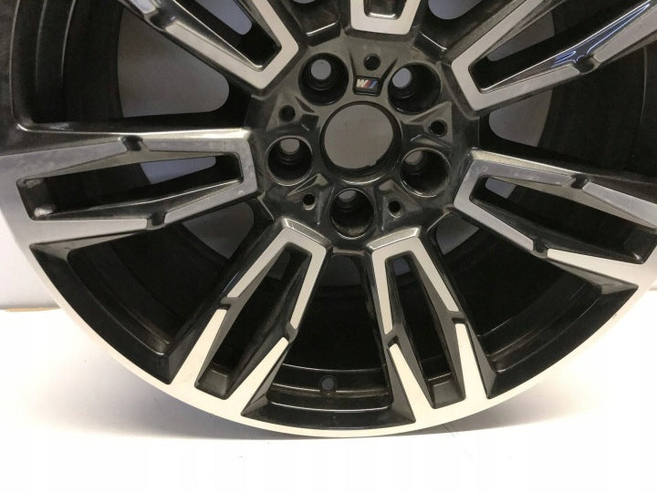 1x Alufelge 19 Zoll 8.5" 5x112 29ET Glanz Silber BMW 5 Rim Wheel FEL7418834485tf