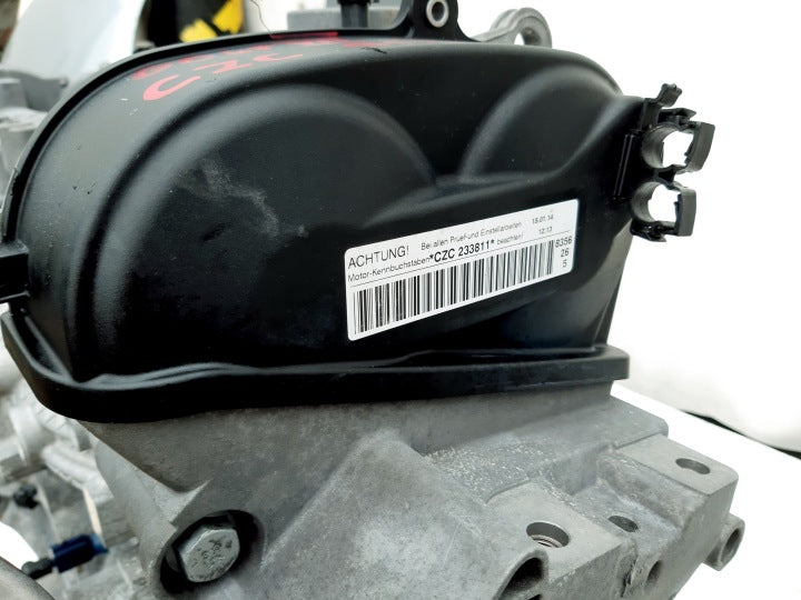 Motor VW Golf VII I CZC 1.4 TSI 125PS 92kW 91TKm Benzin Engine Unkomplett MOT2552822316iv