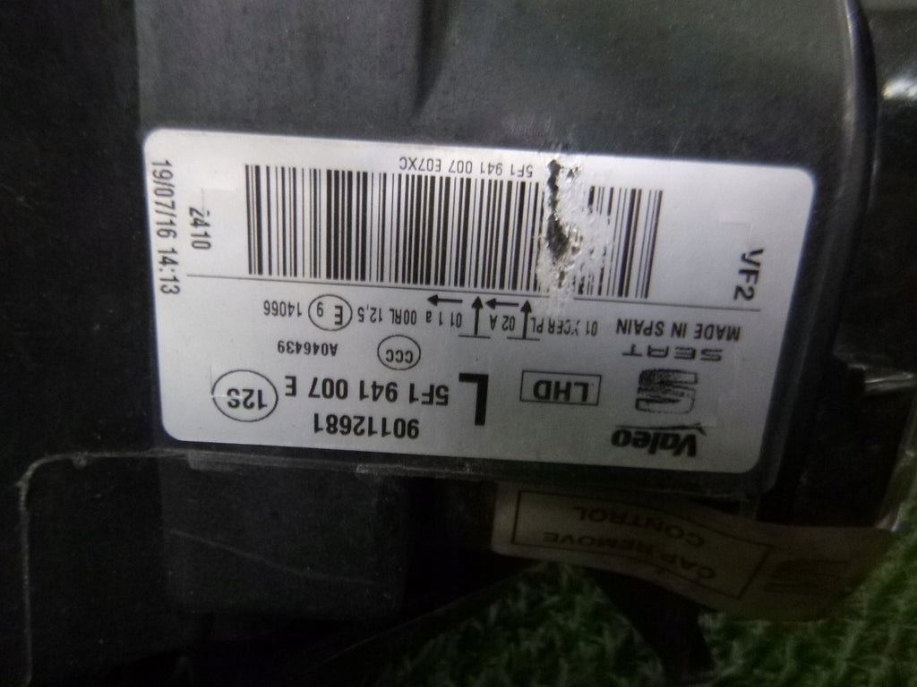 Frontscheinwerfer Seat Leon 5F1941007E LED Links Scheinwerfer Headlight