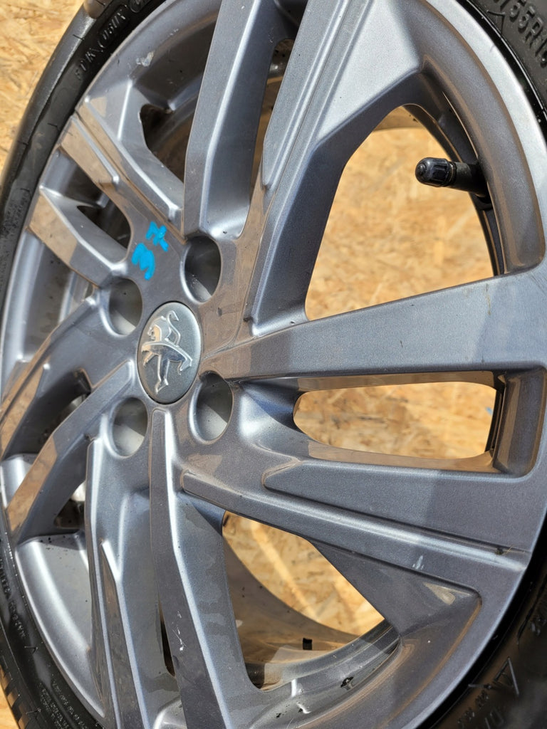 1x Alufelge 16 Zoll 6.5" 4x108 38ET 9825165280 Peugeot Rim Wheel FEL9286527131sa