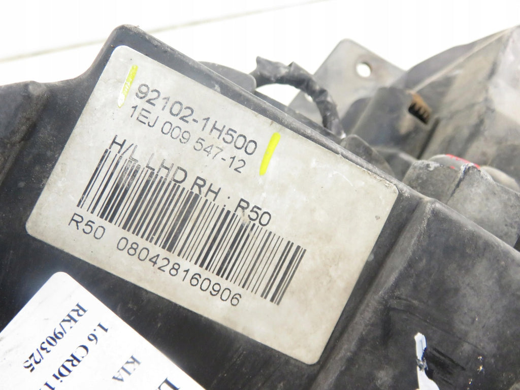 Frontscheinwerfer Kia Ceed 92102-1H500 Rechts Scheinwerfer Headlight