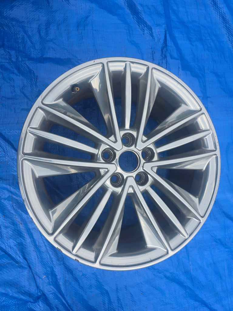 1x Alufelge 18 Zoll 8.0" 5x108 55ET Glanz Silber JX7JC1B Ford Mondeo Rim Wheel FEL8043535368ep