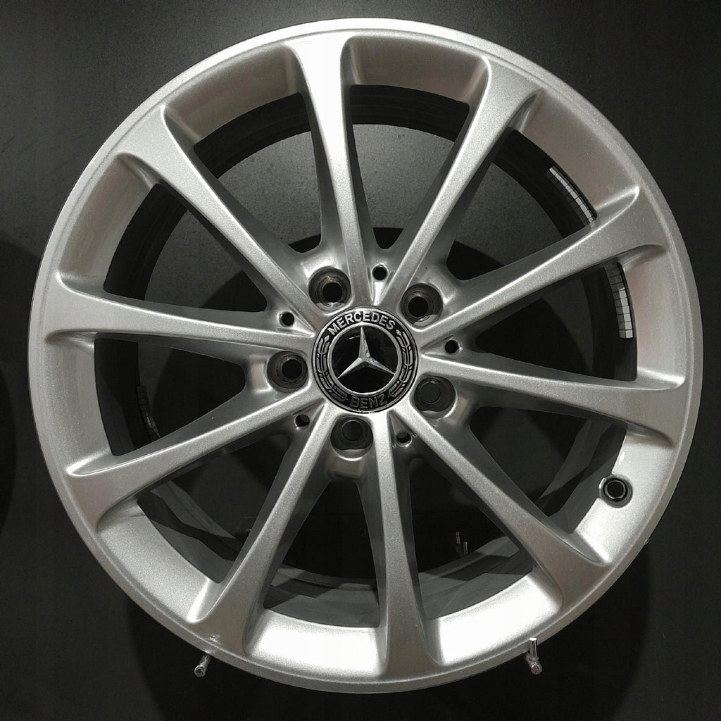 4x Alufelge 17 Zoll 6.5" 5x112 44ET Glanz Silber A1774010300 Mercedes-Benz W177 FEL3156534487ky