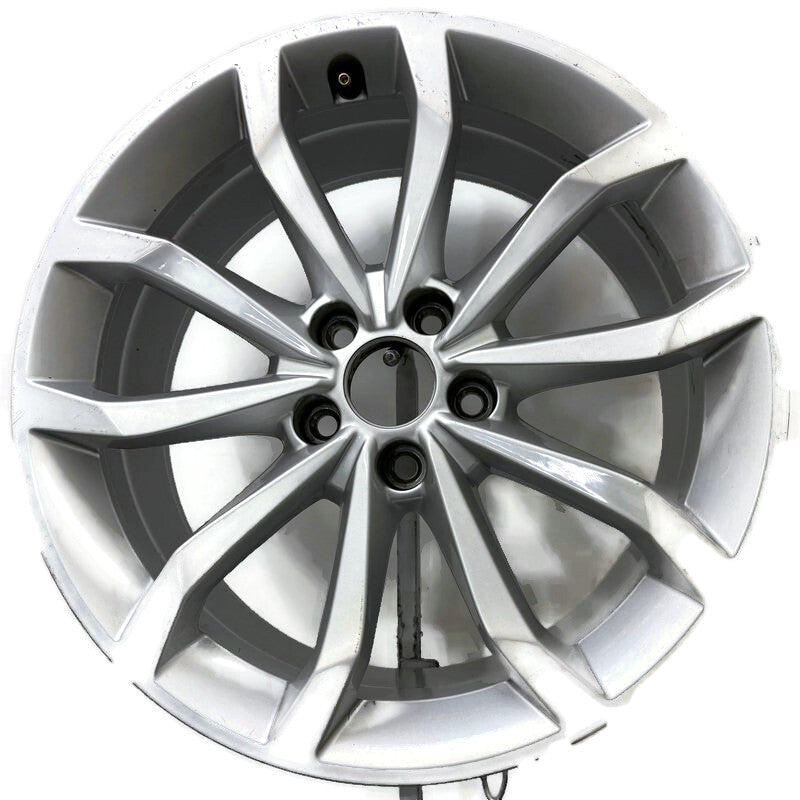 1x Alufelge 18 Zoll 8.0" 5x112 40ET Glanz Silber 8W0601025H Audi Rim Wheel FEL6464699833et
