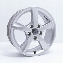 Load image into Gallery viewer, 4x Alufelge 16 Zoll 6.0" 5x112 48ET Glanz Silber Audi Rim Wheel FEL6754801705lh