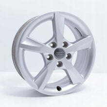 Laden Sie das Bild in den Galerie-Viewer, 4x Alufelge 16 Zoll 6.0" 5x112 48ET Glanz Silber Audi Rim Wheel FEL6754801705lh
