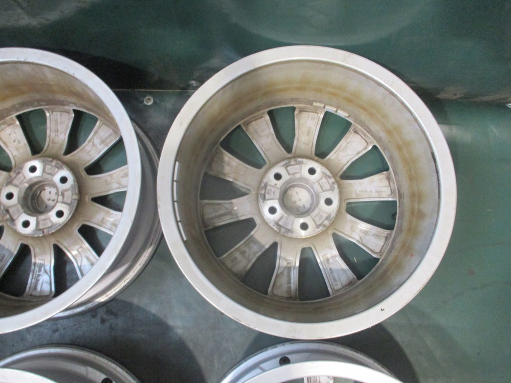 4x Alufelge 17 Zoll 7.0" 5x112 34ET Glanz Silber 80A601025 Audi Rim Wheel FEL6647091579cg