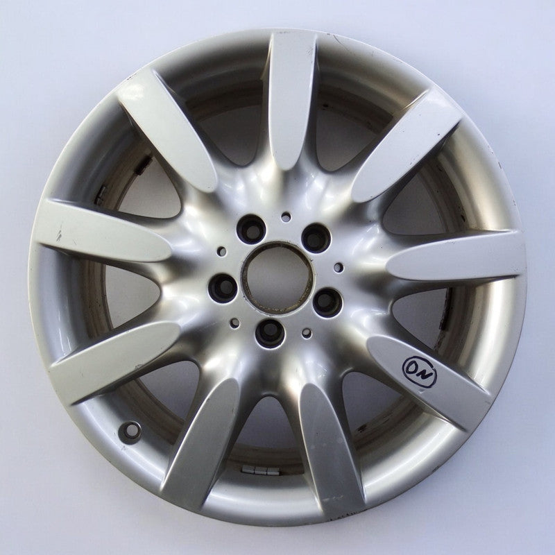 1x Alufelge 18 Zoll 8.5" 5x112 49ET Glanz Silber A2214011902 Mercedes-Benz