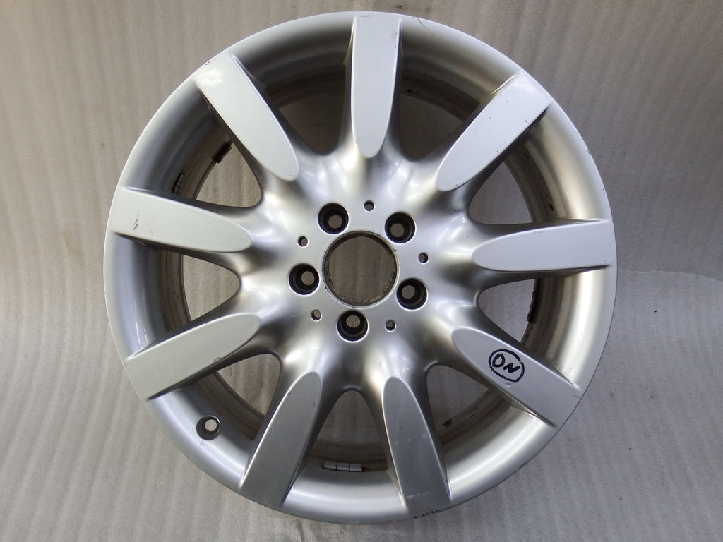 1x Alufelge 18 Zoll 8.5" 5x112 49ET Glanz Silber A2214011902 Mercedes-Benz