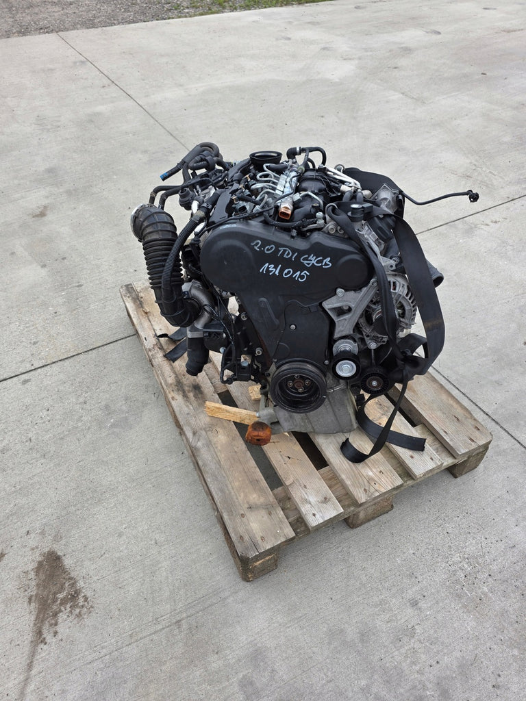 Motor Audi Seat B8 CJCB CJC 2.0 TDI 131TKm Diesel Engine Komplett