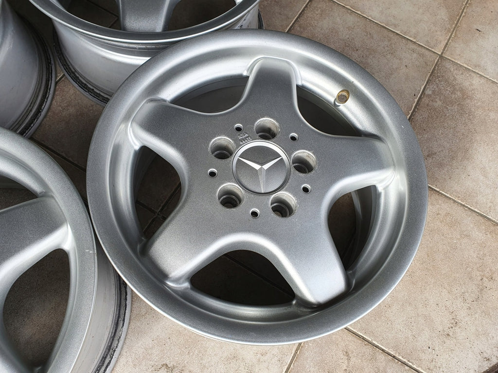 4x Alufelge 15 Zoll 7.0" 5x112 35ET Z5970535R Mercedes-Benz W203 W210 Rim Wheel FEL2967591009zb