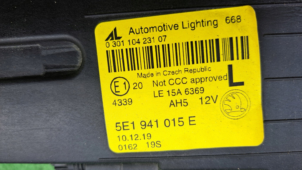 Frontscheinwerfer Skoda Octavia III 5E1941015E LED Links Scheinwerfer Headlight SCH6536255617gv