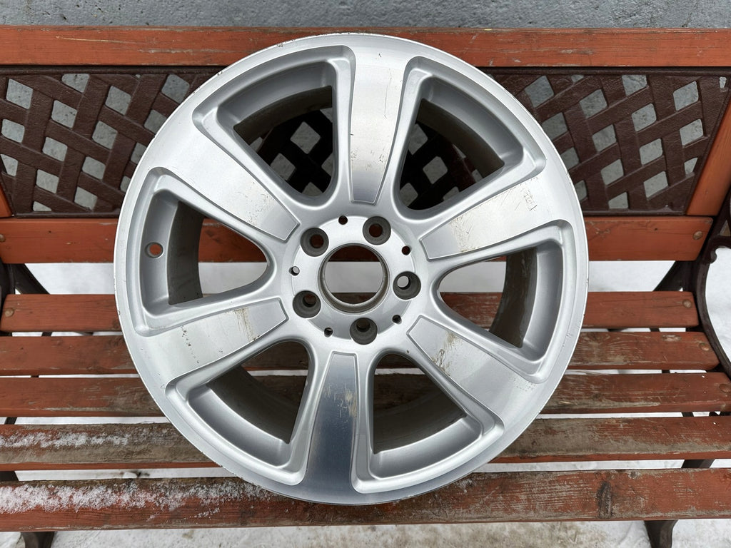 1x Alufelge 18 Zoll 8.0" 5x112 67ET Glanz Silber A2514011502 Mercedes-Benz