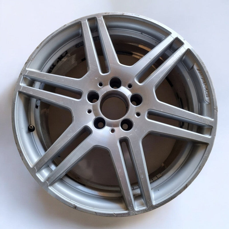 1x Alufelge 18 Zoll 8.5" 5x112 Silber A2124012302 Mercedes-Benz Amg Rim Wheel