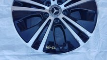 Load image into Gallery viewer, 1x Alufelge 17 Zoll 7.5" 5x112 40ET Glanz Schwarz A2134015100 Mercedes-Benz W213 FEL9904545126td