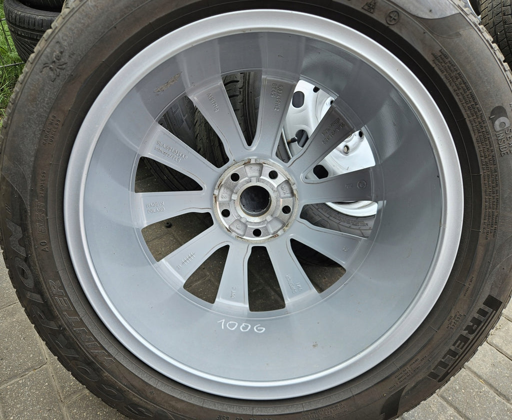 4x Alufelge 19 Zoll 8.0" 5x112 45ET Glanz Silber 5LA601025 Skoda Superb I Kodiaq FEL7518121923ob