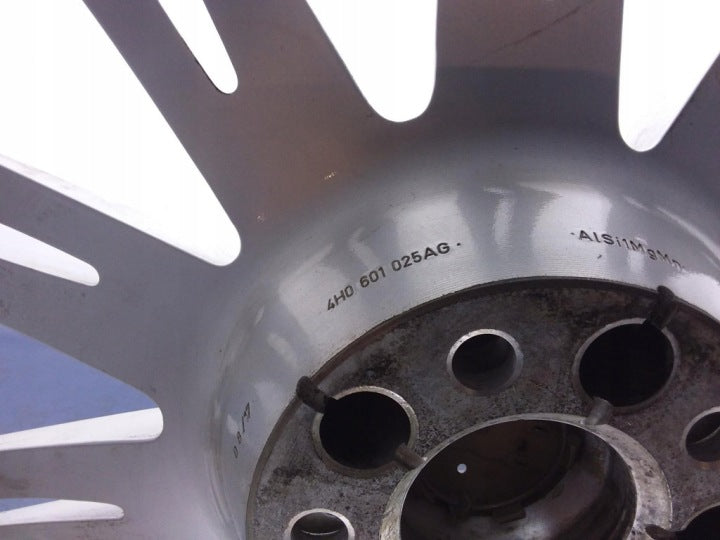 1x Alufelge 20 Zoll 9.0" 5x112 37ET Glanz Silber 4H0601025AG Audi Rim Wheel FEL5422689068pm