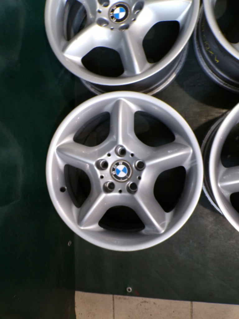 4x Alufelge 17 Zoll 7.5" 5x120 40ET Glanz Silber 1096159-13 BMW 4 Rim Wheel FEL2144624642qc