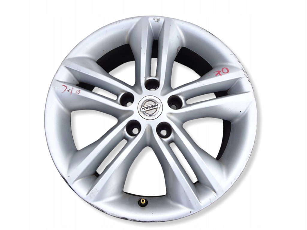 1x Alufelge 17 Zoll Nissan Qashqai I J10 Rim Wheel FEL5920073555rd