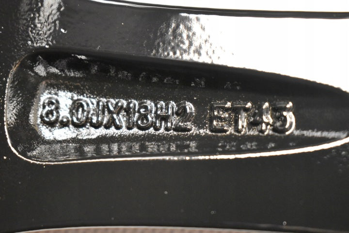 4x Alufelge 18 Zoll 8.0" 5x112 45ET Glanz Silber A2134011100 Mercedes-Benz W213 FEL5487811390bj