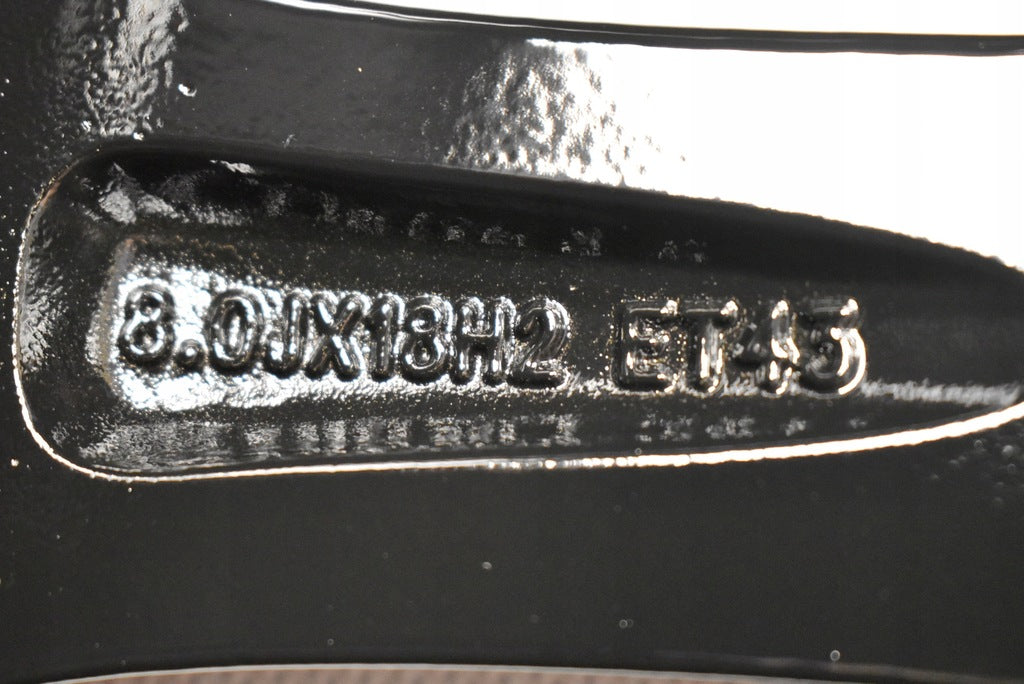 4x Alufelge 18 Zoll 8.0" 5x112 45ET Glanz Silber A2134011100 Mercedes-Benz W213 FEL5487811390bj