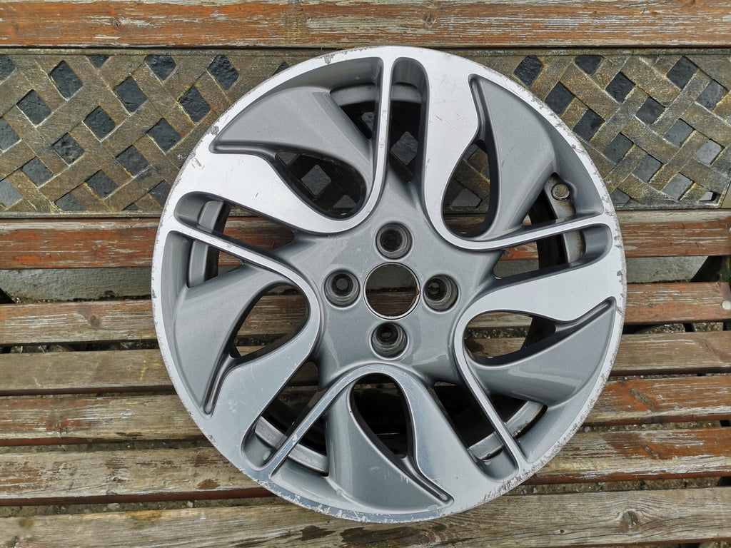 1x Alufelge 17 Zoll 7.0" 4x100 44ET Glanz Graphit 403000803 Mg Clio IV Captur