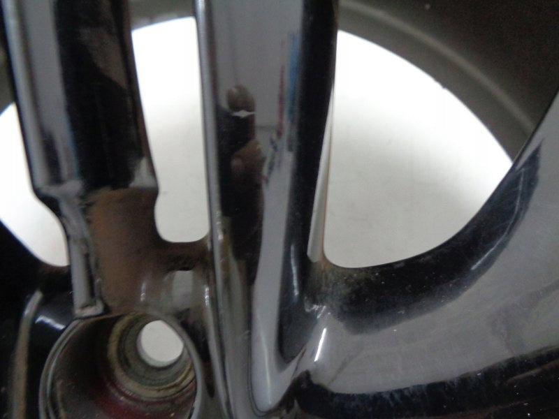 1x Alufelge 17 Zoll 7.0" 4x100 44ET Glanz Schwarz Opel Corsa Rim Wheel