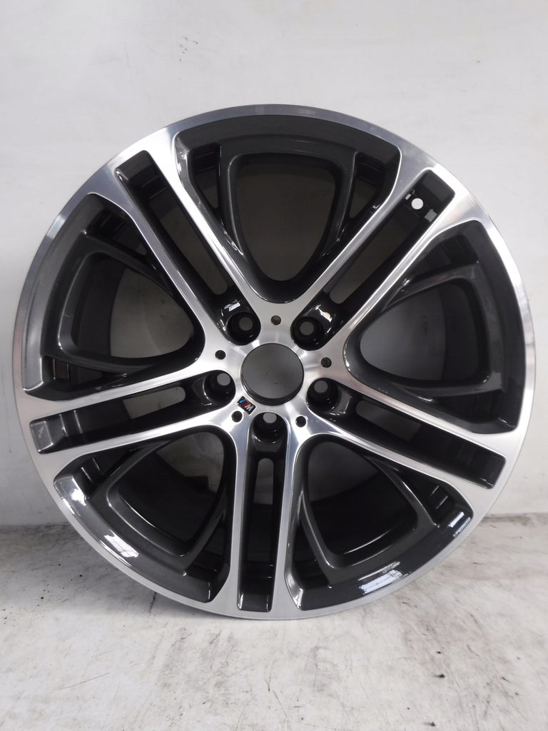 1x Alufelge 20 Zoll 10.0" 5x120 51ET Glanz Grau 6787583 BMW F26 X3 F25 Rim Wheel FEL6442157567sf