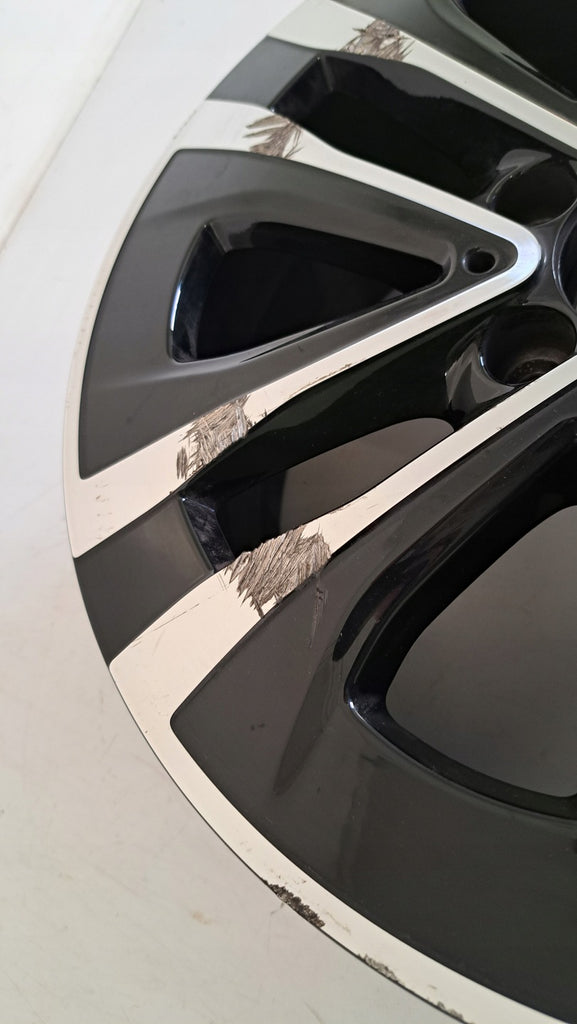 1x Alufelge 17 Zoll 6.5" 5x112 44ET Glanz Schwarz A1774012900 Mercedes-Benz